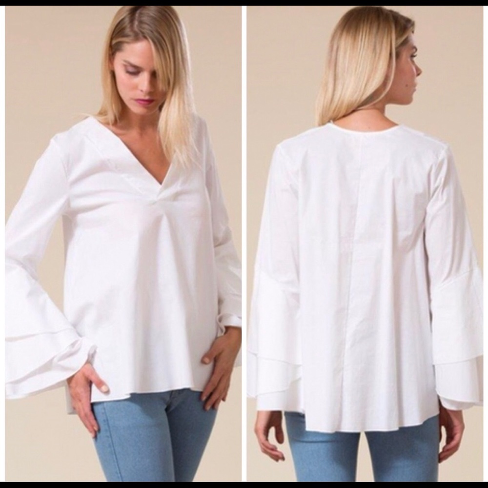 White Tunic Top